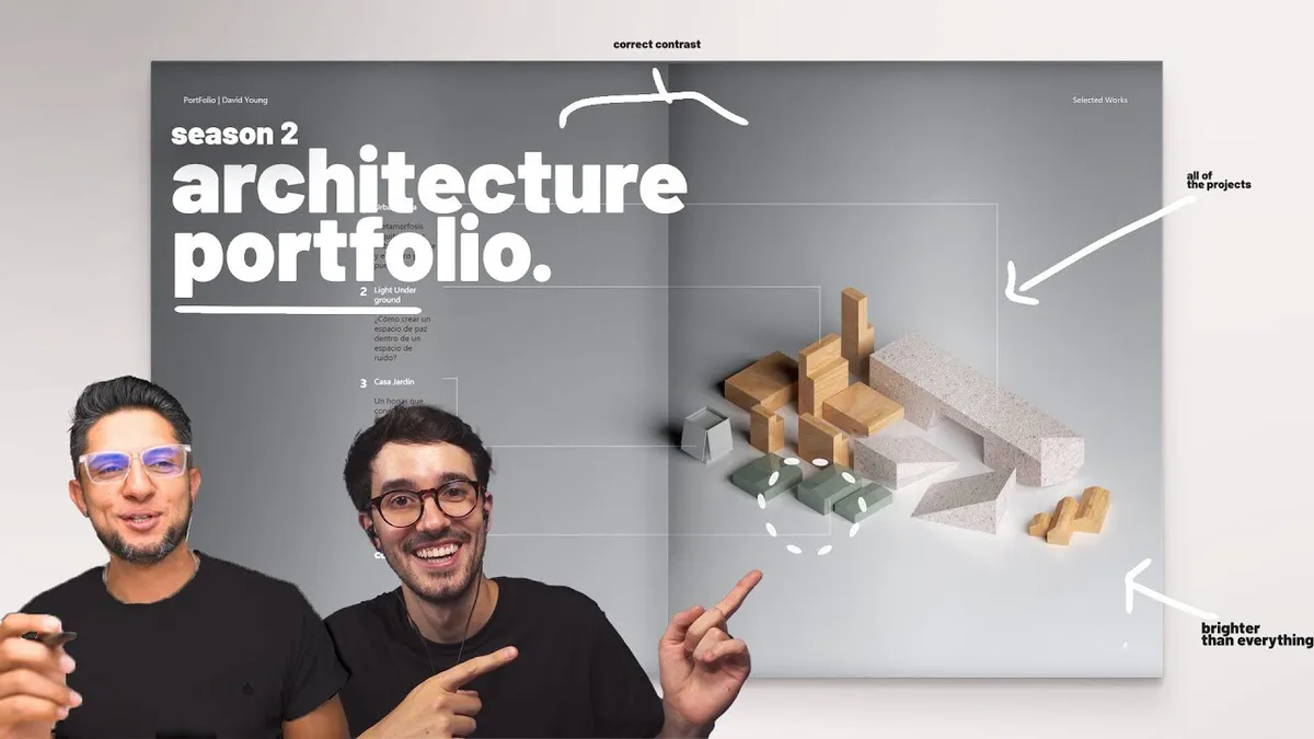 Architecture Portfolio Review this might be one of the best portfolios we have seen lately
