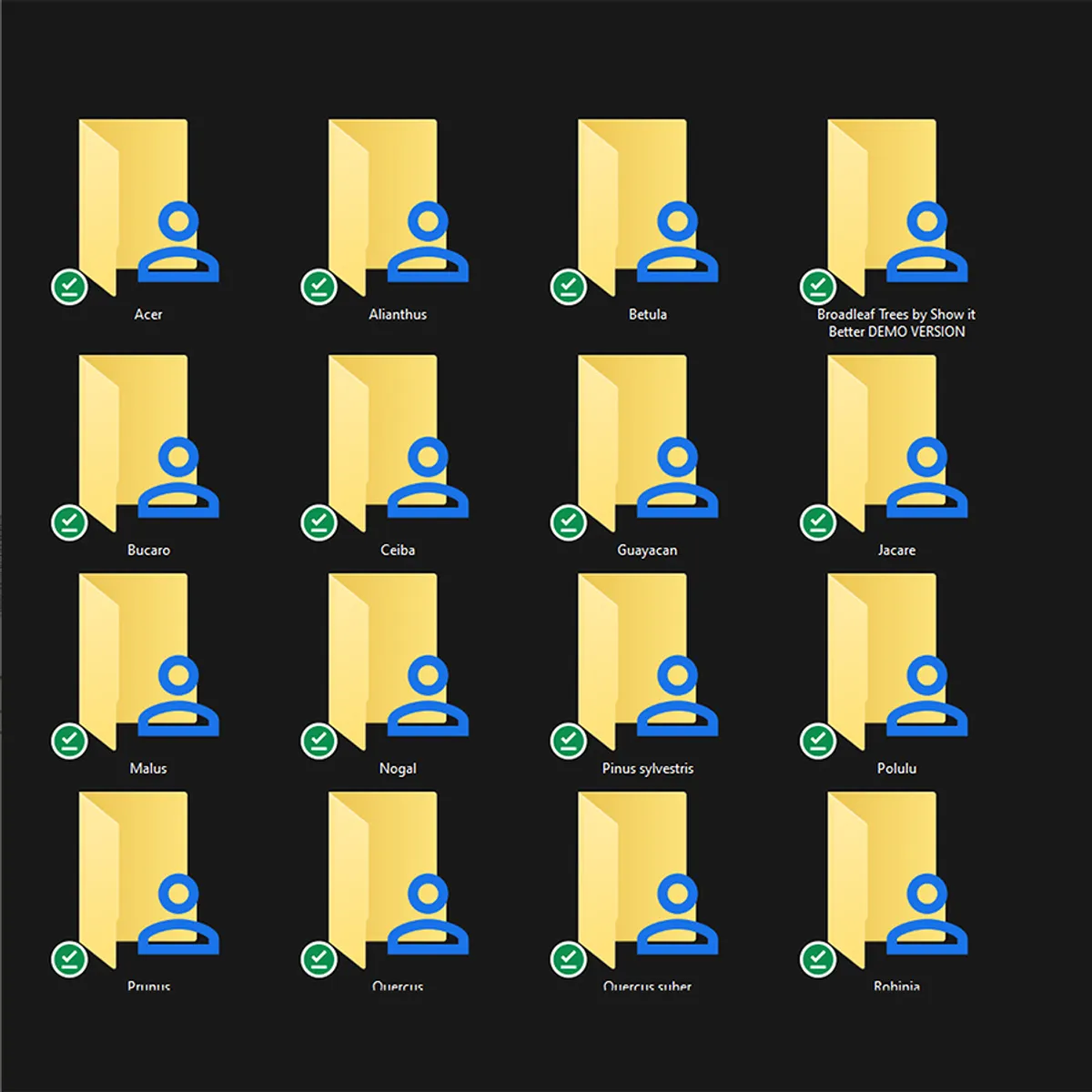 Broadleaf Trees Color 2