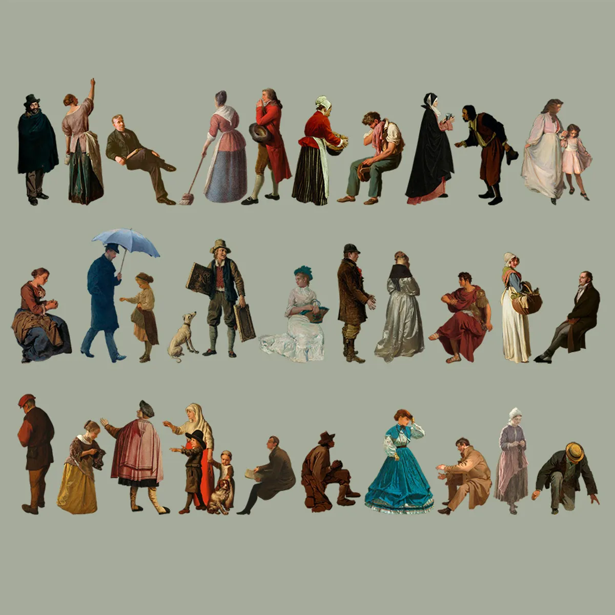 Classic Collage Cutouts second version