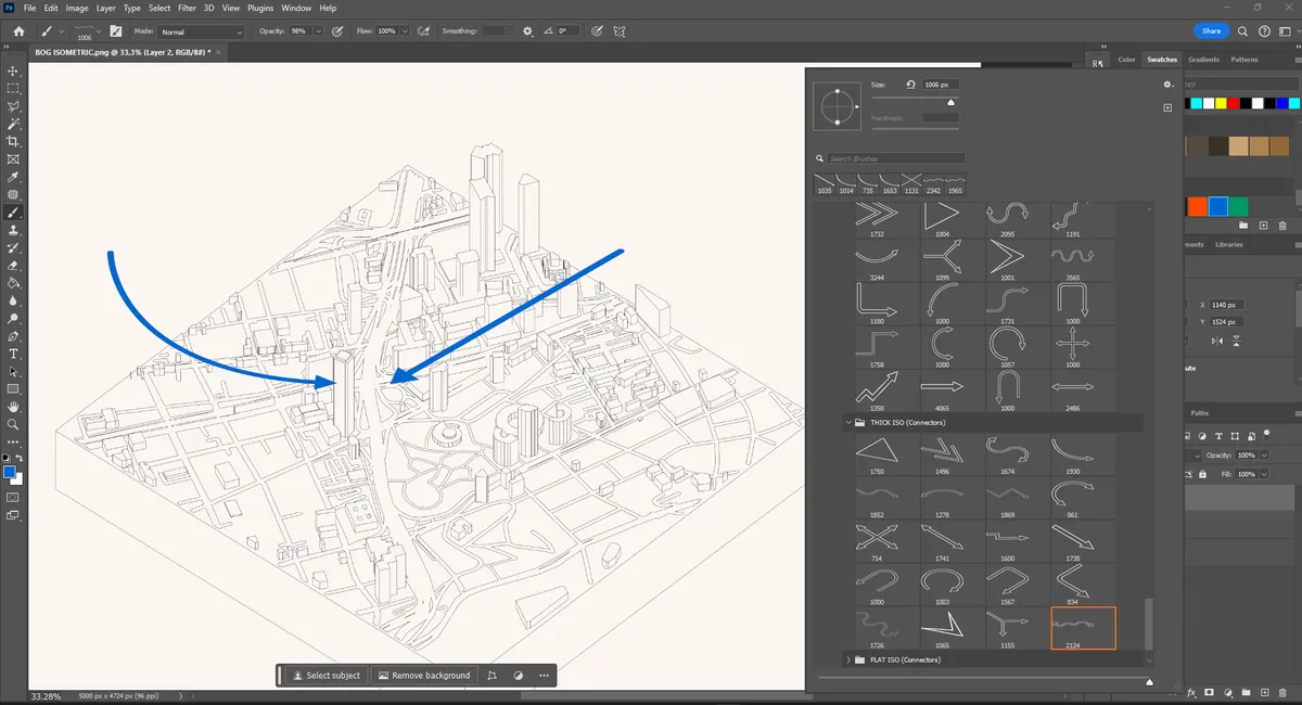 Connectors and timelines 5