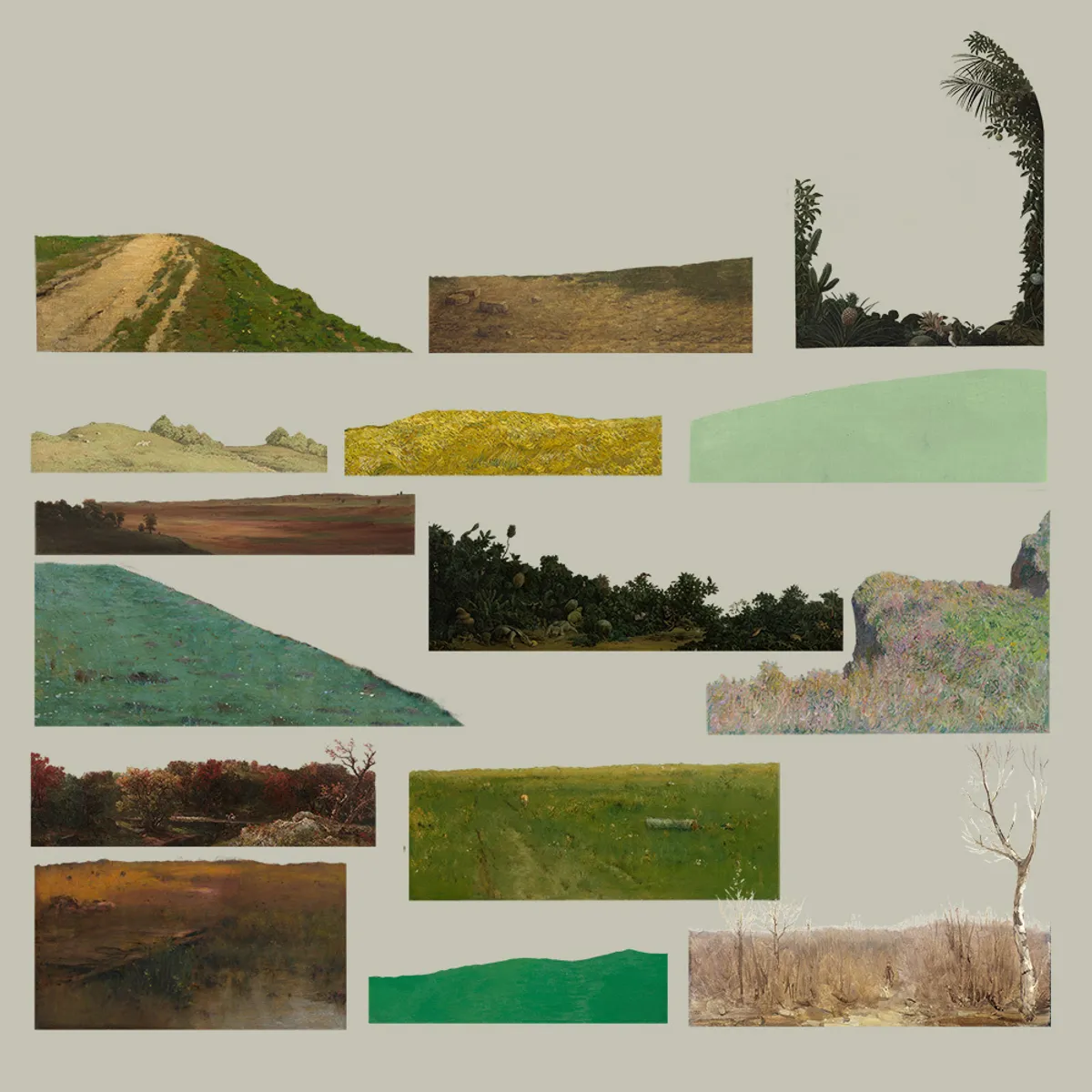 Grass Painting Collage Pack 2