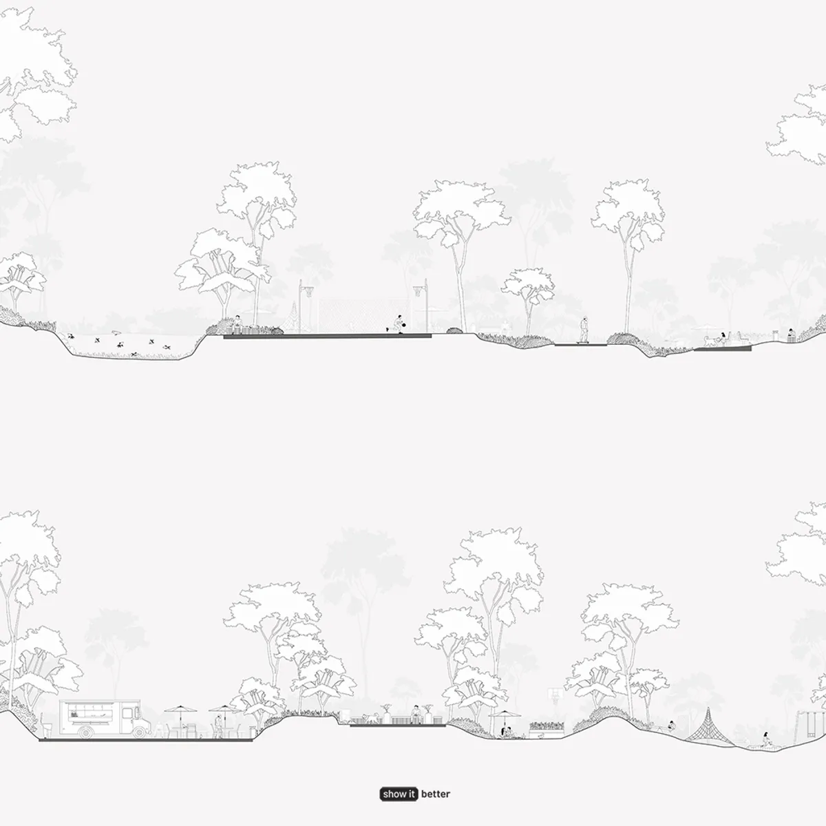 Park Minimal Elevation Scene2