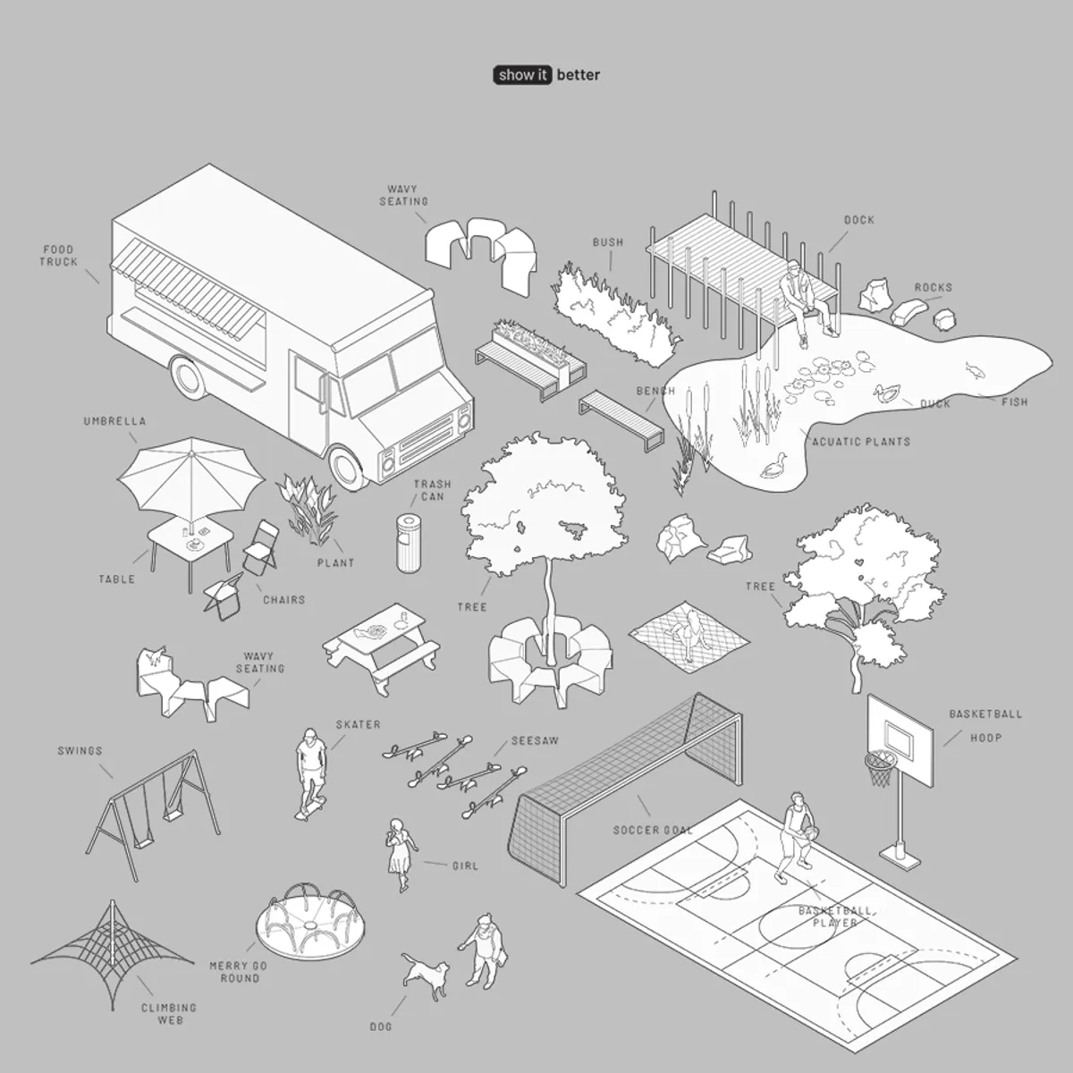 Park Minimal Isometric Line