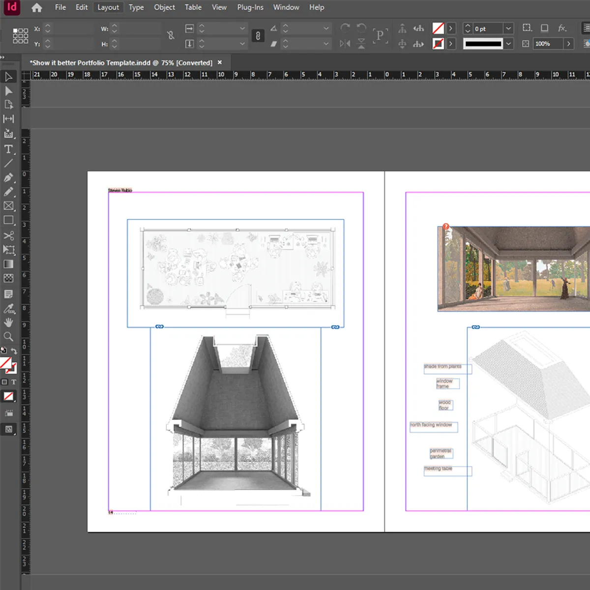 Portfolio Project Spreads 6