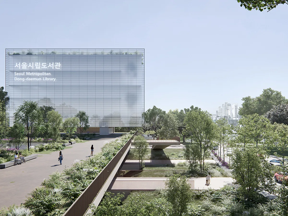 Seoul Metropolitan Dong Daemun Library by Martinez Arquitectura Mec Arq and Fiallo Atelier