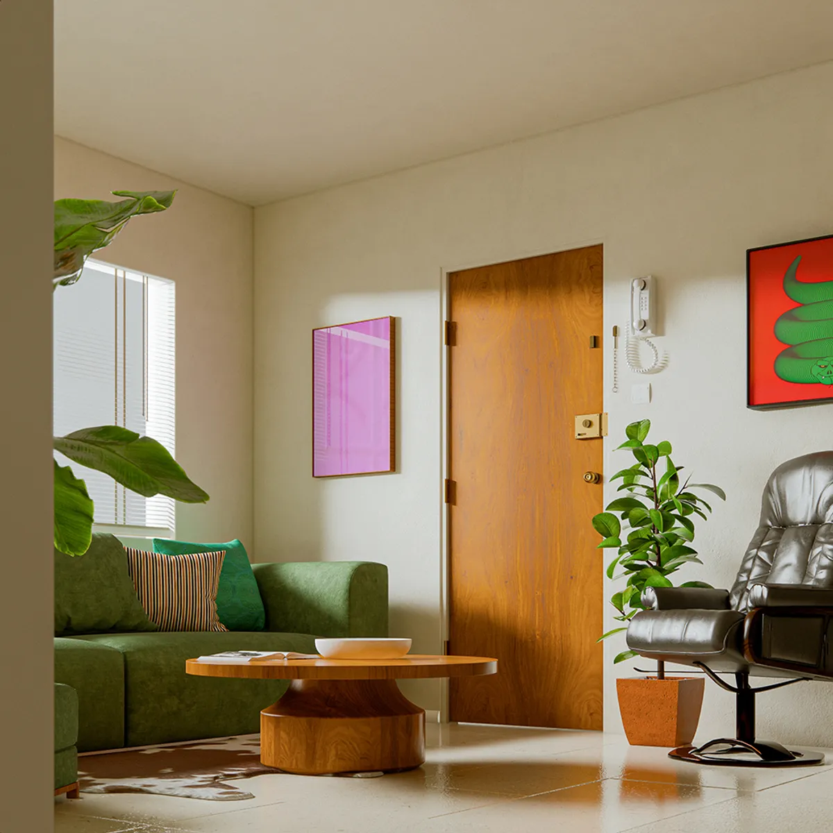 The Warren Living Room