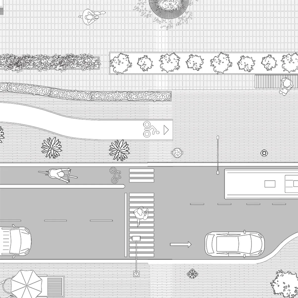 Urban Furniture Scene