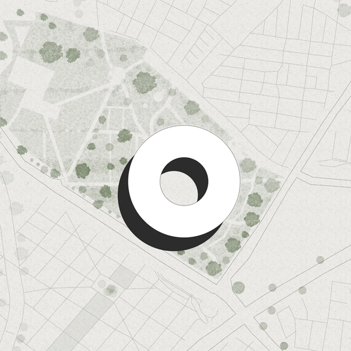 Urban Trees Scene Example